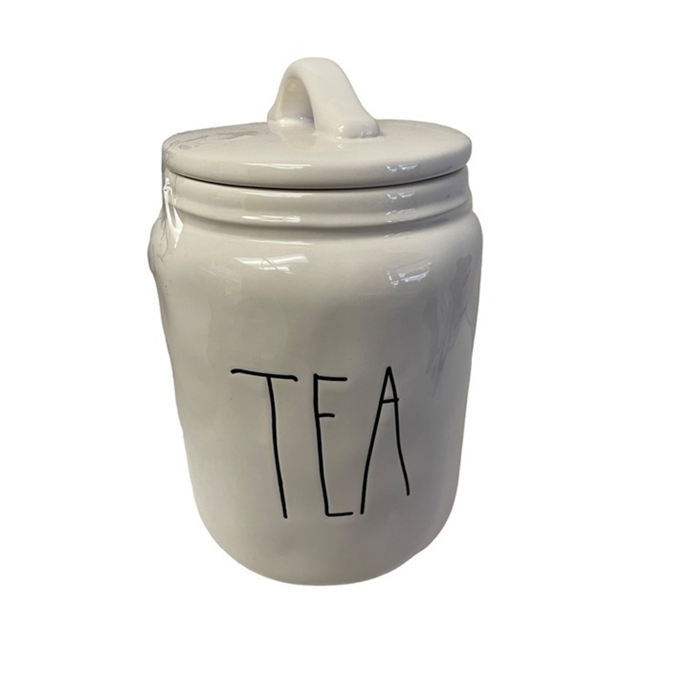 RAE Dunn Artisan Collection Tea Ceramic Ivory  8 1/2" Simple Rustic Artisan Desi